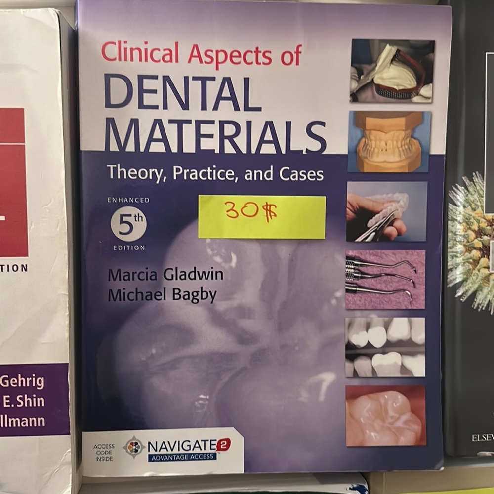 Dental Materials textbook for Dental hygiene program